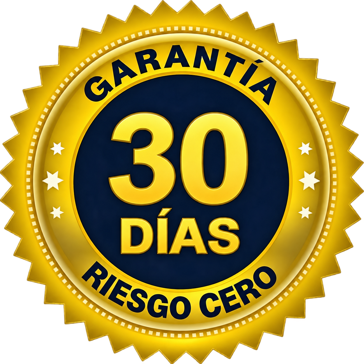 Garantía de 30 días y riesgo cero